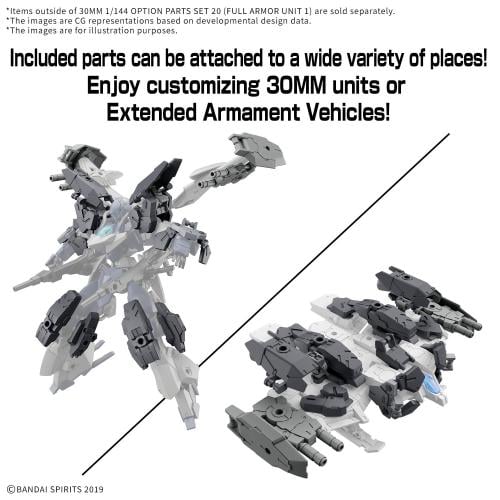 30 Minutes Missions Option Parts - Set 20 Full Armor Unit 1 - MEKA NEKO