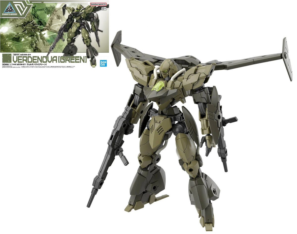 30 MM 1/144 - Verdenova (Green) - MEKA NEKO