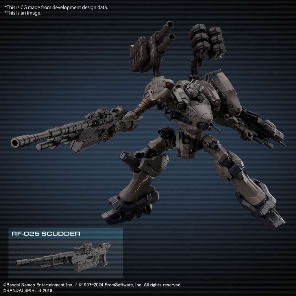 30MM Armored Core VI Orbiter Nightfall accessoires - Bandai - Meka Neko