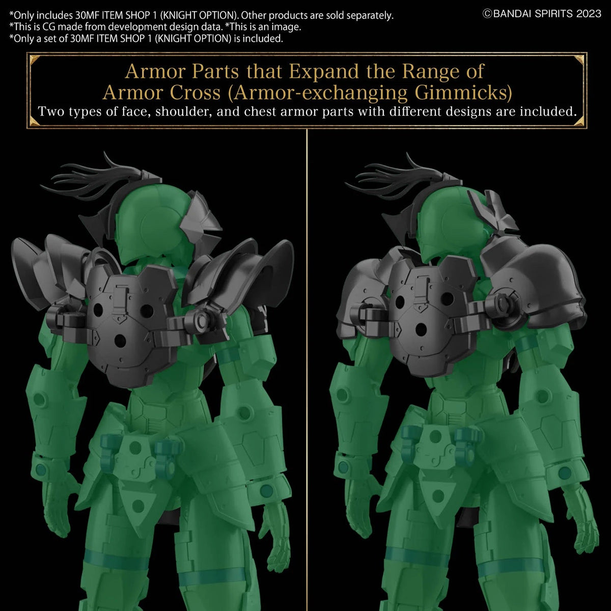 Accessoires 30MF - Item Shop 1 Knight Option - MEKA NEKO