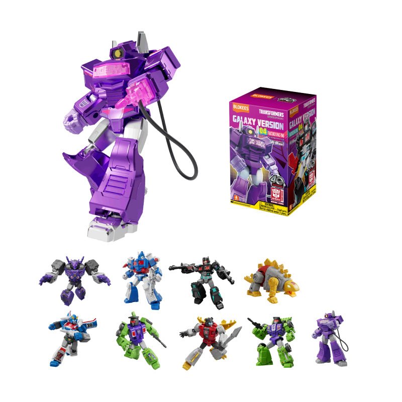 BLOKEES - Boîte mystère Transformers 04 : Fractured Space Time - MEKA NEKO