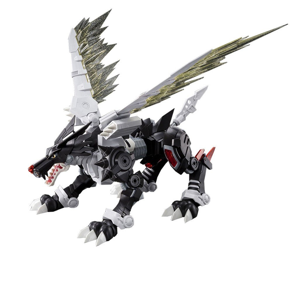 Figure - Rise Digimon - Black Metal Garurumon Amplified - MEKA NEKO