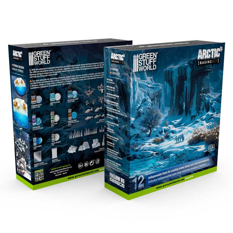 Green Stuff World - Kit de Soclage : Arctique - MEKA NEKO
