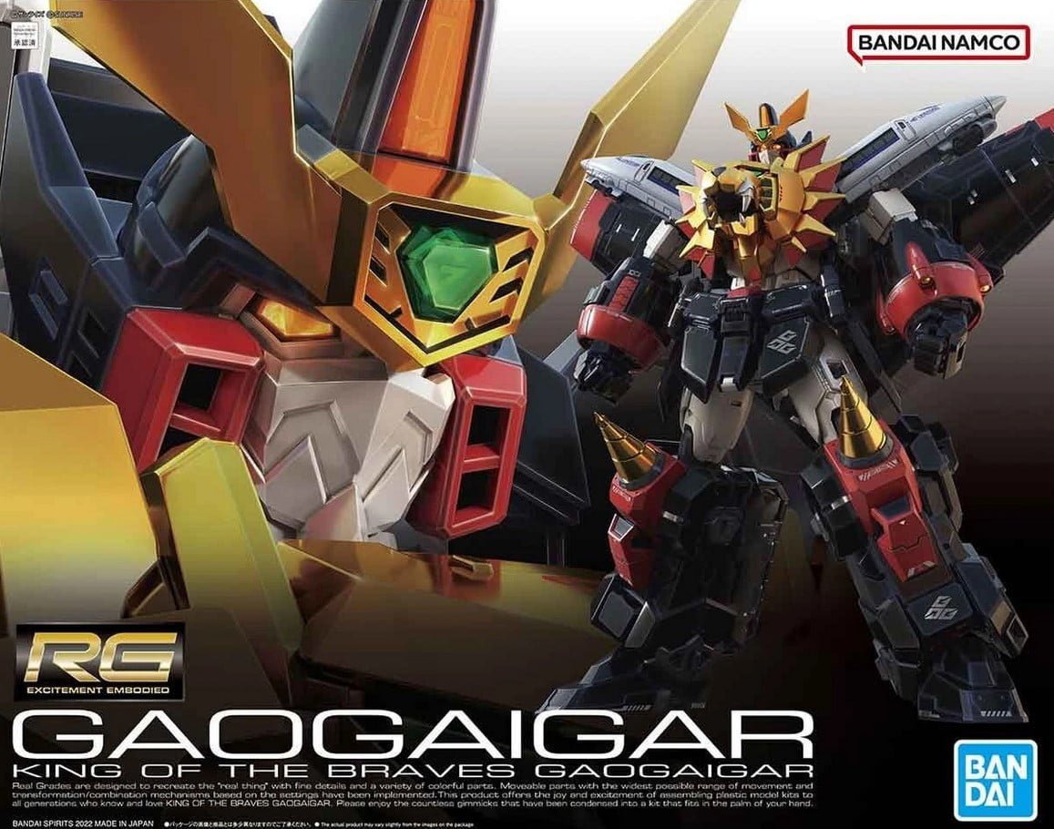 Gundam RG 1/144 - Gaogaigar - MEKA NEKO