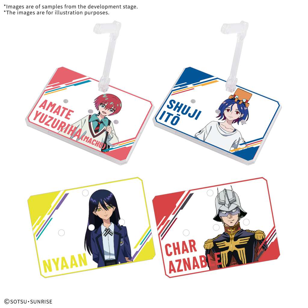 Gunpla - Action Base 7 Clear : GQuuuuuuX Stickers Set - MEKA NEKO