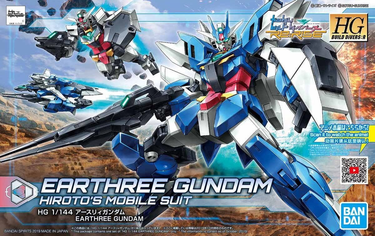 Gunpla HG 1/144 - 001 Earthree Gundam - MEKA NEKO