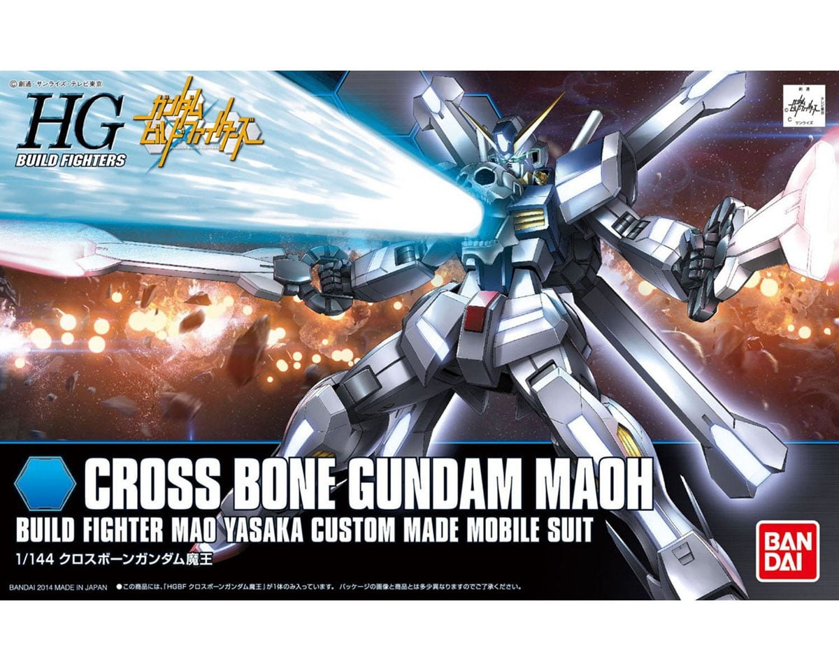 Gunpla HG 1/144 - Crossbone Gundam Maoh - MEKA NEKO