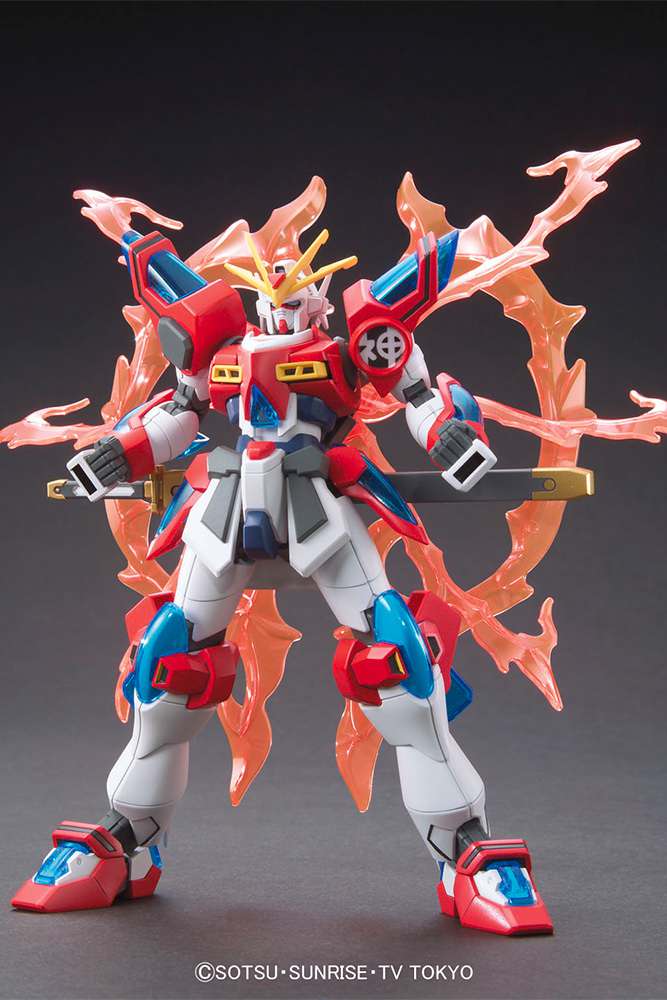 Gunpla HG 1/144 - Gundam Burning Kamiki - MEKA NEKO