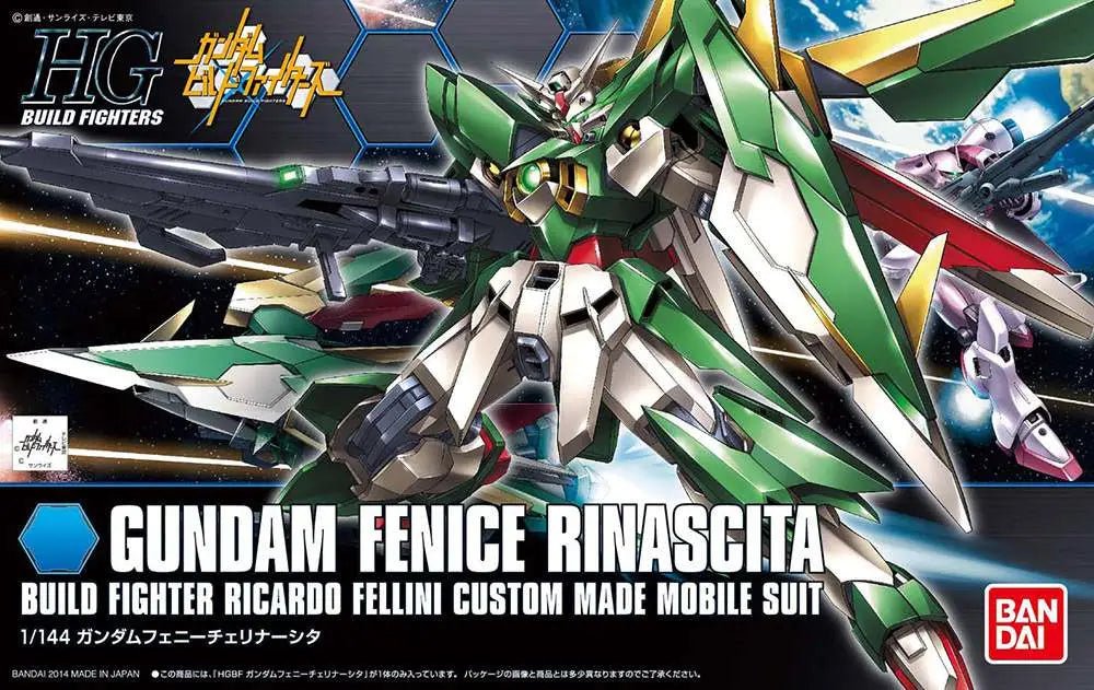 Gunpla HG 1/144 - Gundam Fenice Rinascita - MEKA NEKO