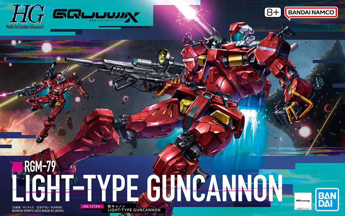 Gunpla HG 1/144 - Light Type Guncannon - MEKA NEKO
