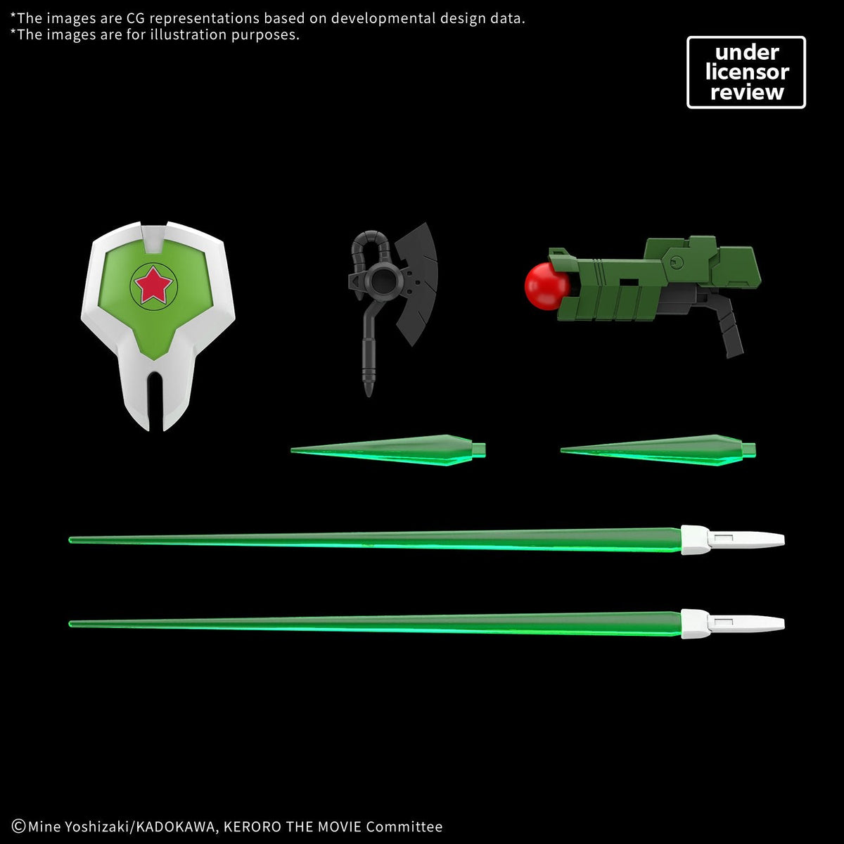 Gunpla HG 1/144 - New Keroro Robot (Tentative) (PRÉCOMMANDE) - MEKA NEKO