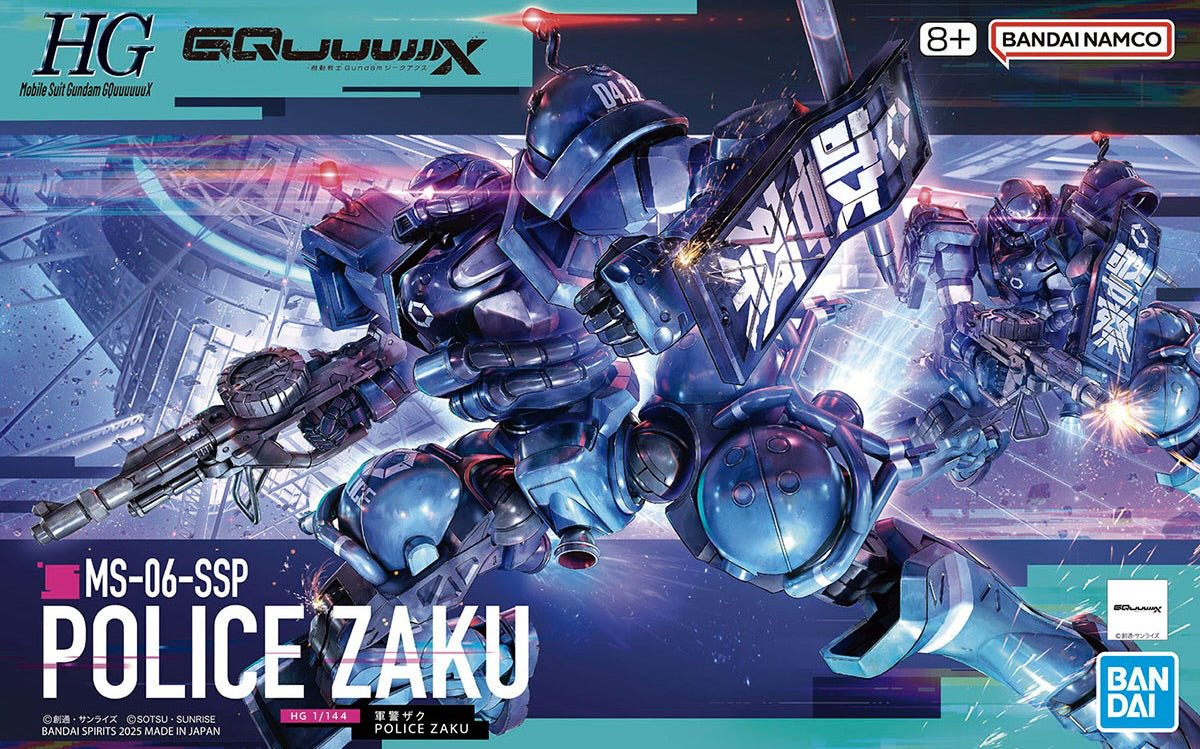 Gunpla HG 1/144 - Police Zaku - MEKA NEKO