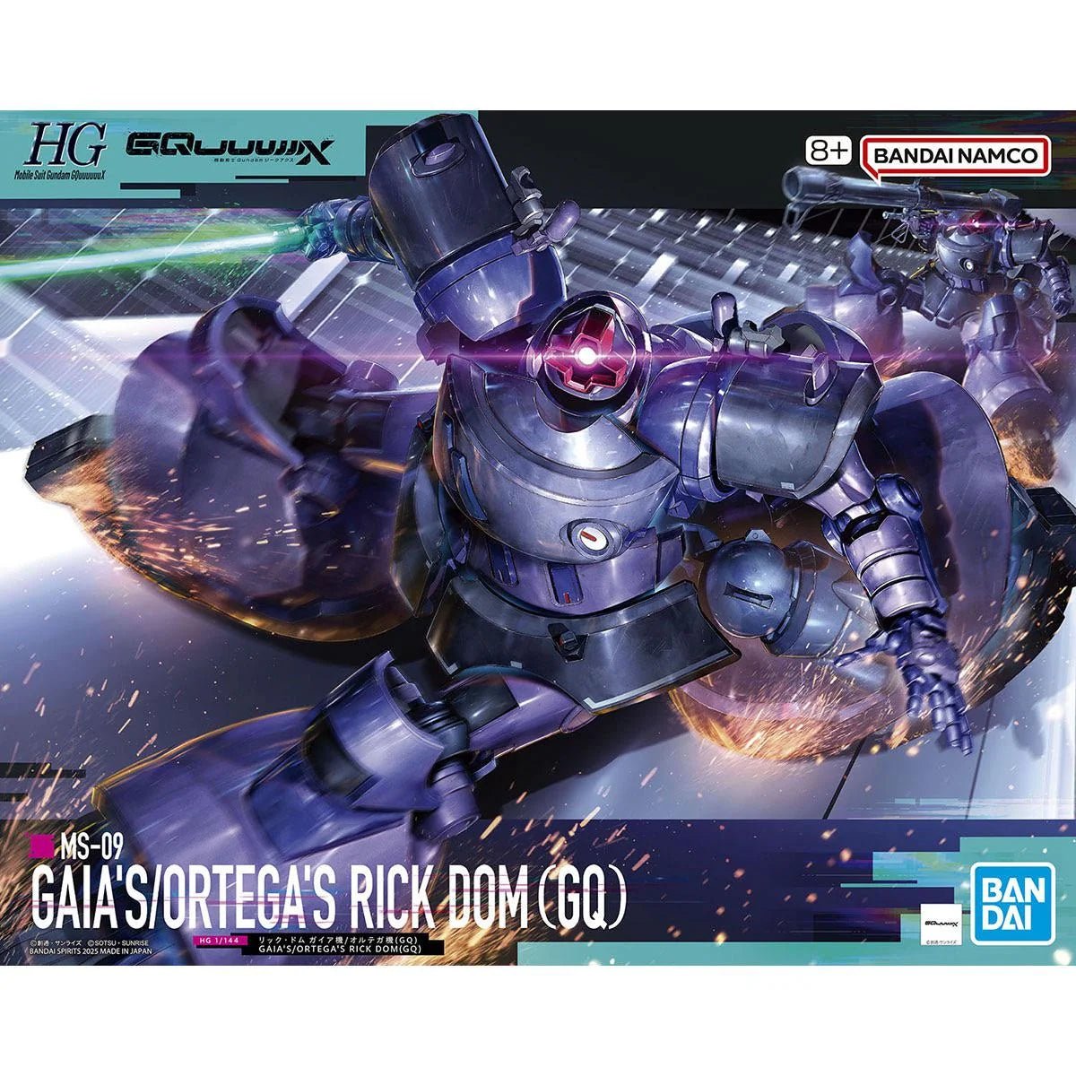 Gunpla HG 1/144 - Rick Dom de Gaia Ortega - MEKA NEKO