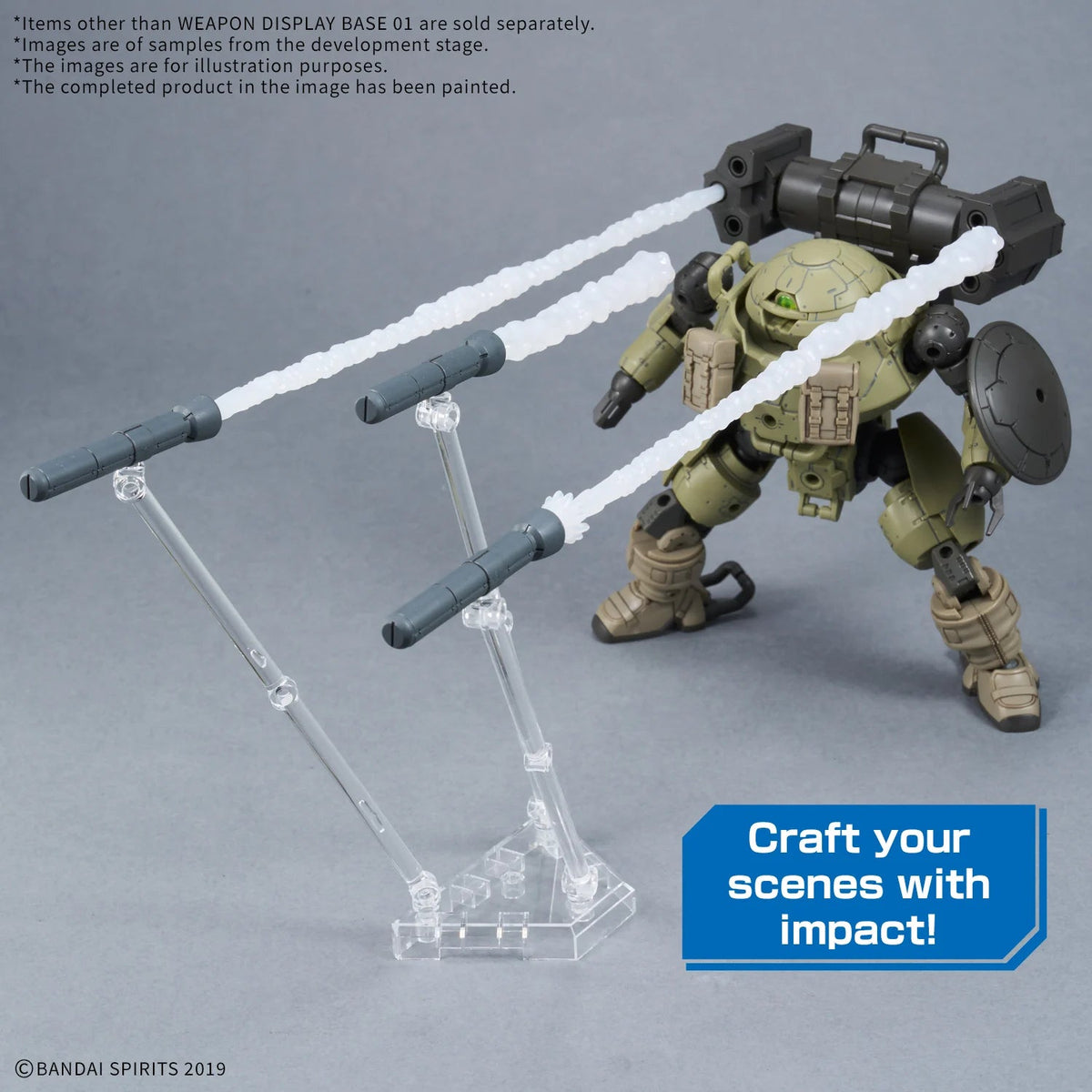 Gunpla HG 1/144 - Weapons Display Base 01 - MEKA NEKO