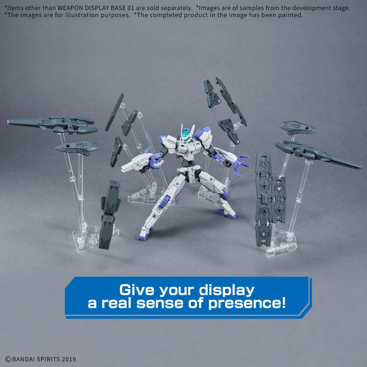 Gunpla HG 1/144 - Weapons Display Base 01 - MEKA NEKO
