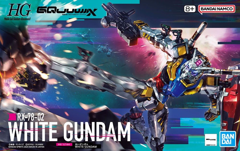 Gunpla HG 1/144 - White Gundam GQuuuuuuX 1 - MEKA NEKO