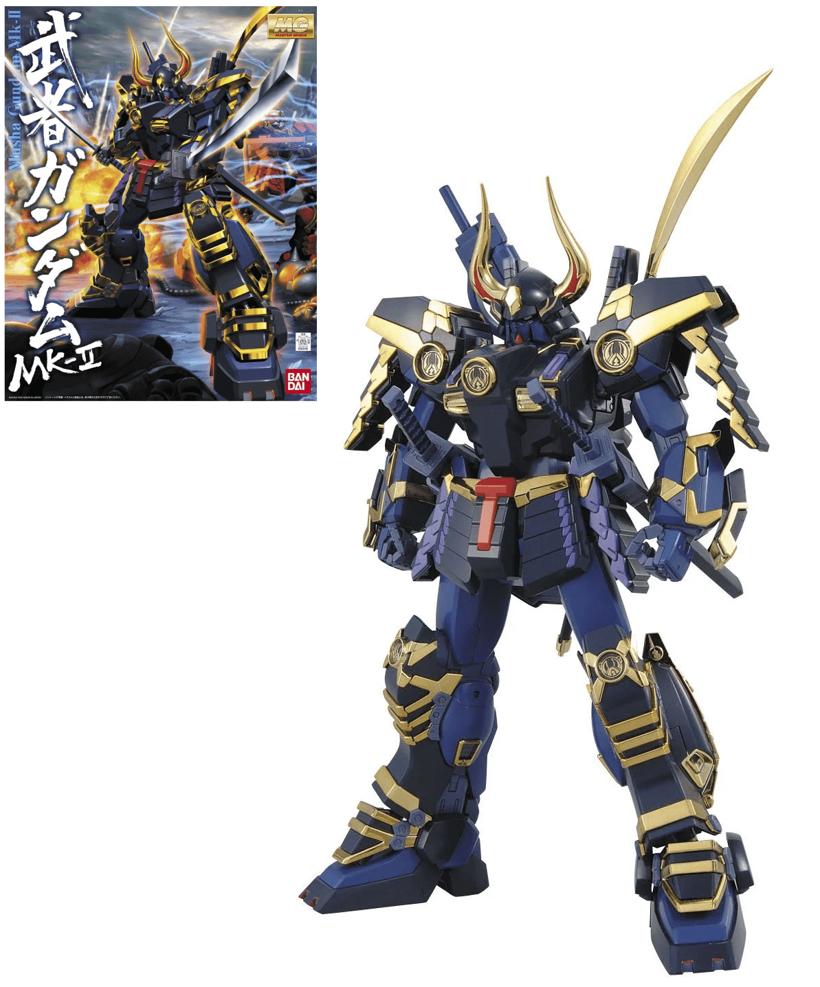 Gunpla MG 1/100 - Gundam Musha MK II - MEKA NEKO