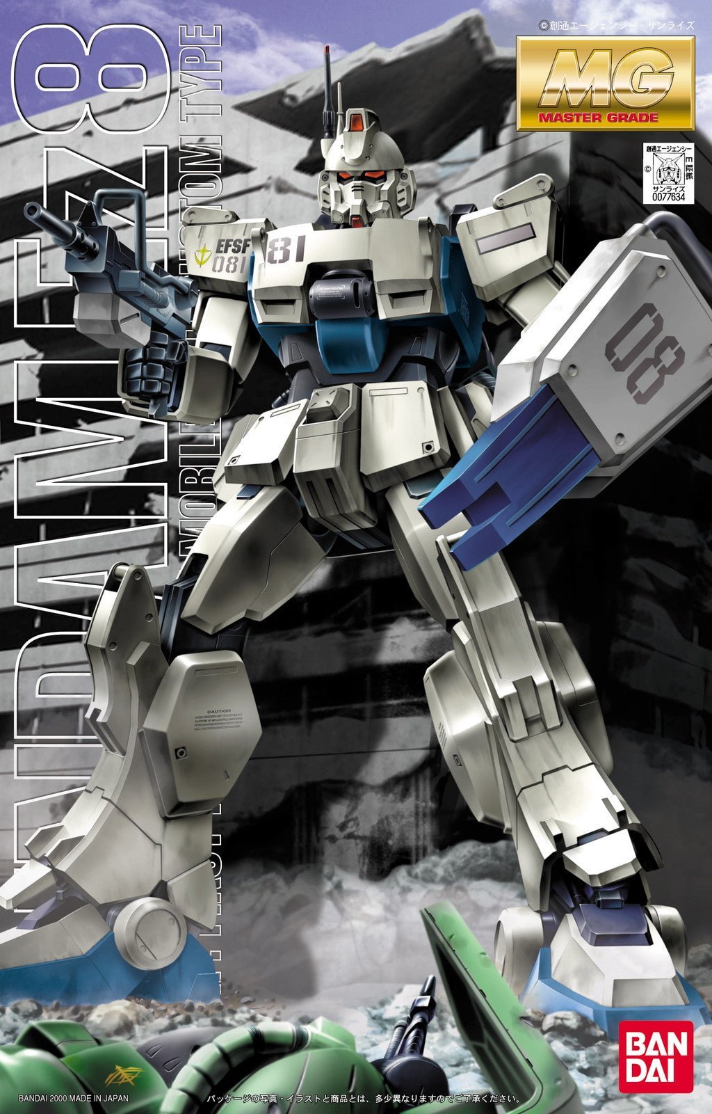 Gunpla MG 1/100 - Gundam RX - 79 EZ8 - MEKA NEKO