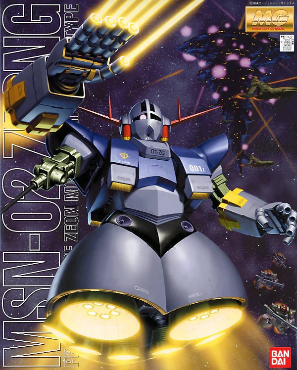 Gunpla MG 1/100 MSN-02 Zeong - Bandai - Meka Neko
