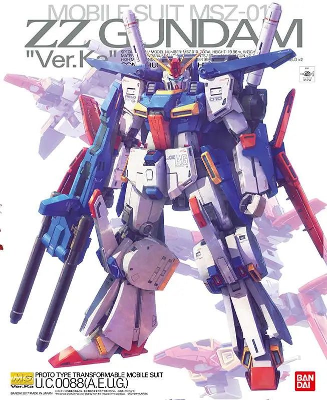 Gunpla MG 1/100 - ZZ Gundam Ver. Ka. - MEKA NEKO
