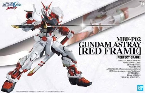 Gunpla PG 1/60 Gundam Astray Red Frame - MEKA NEKO