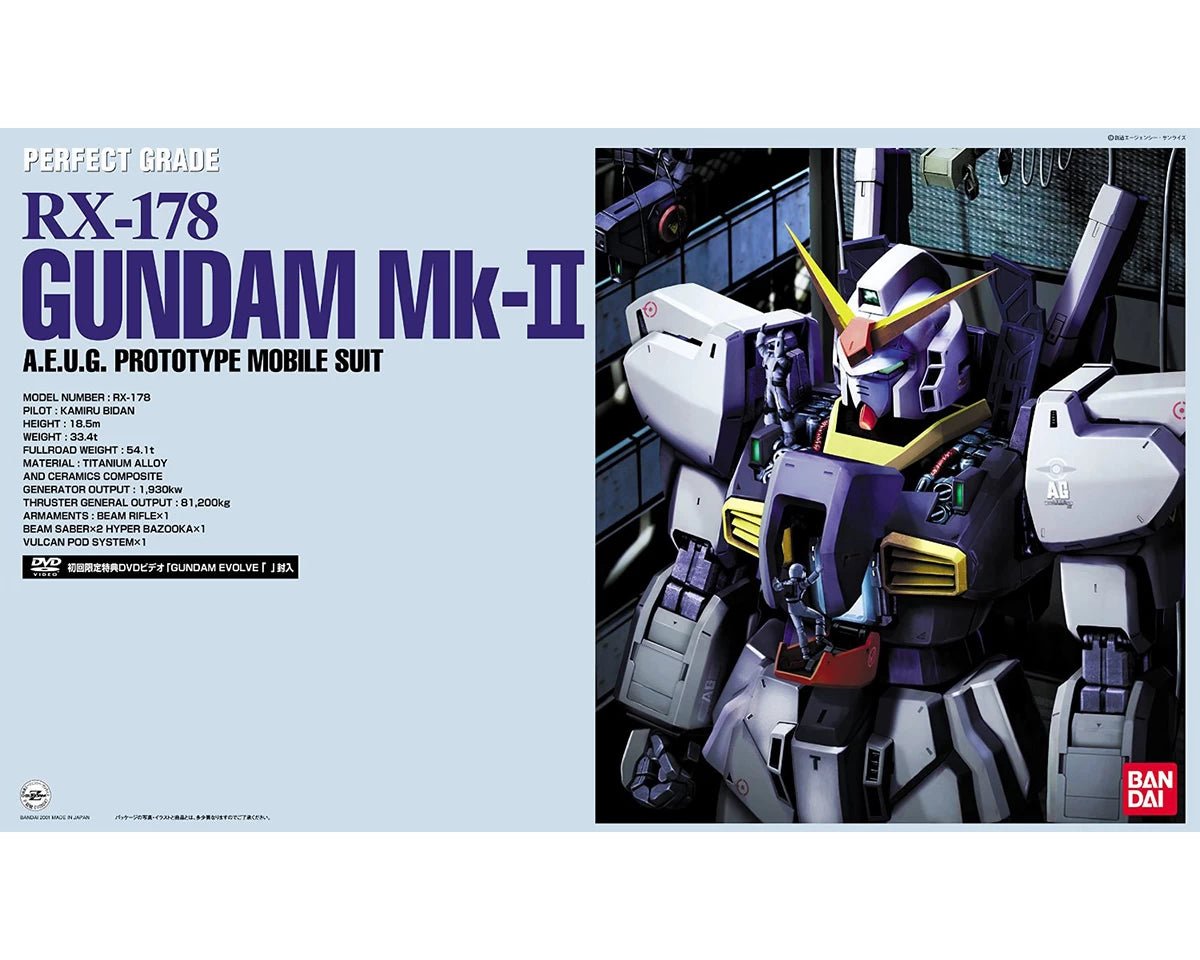 Gunpla PG 1/60 Gundam RX - 178 MK II A.E.U.G - MEKA NEKO
