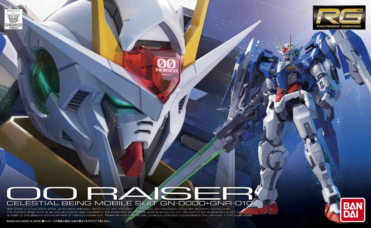 Gunpla RG 1/144 - 18 00 Raiser - MEKA NEKO