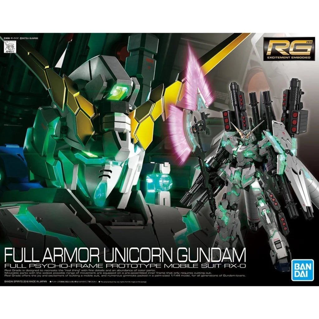 Gunpla RG 1/144 - Full Armor Unicorn Gundam - MEKA NEKO