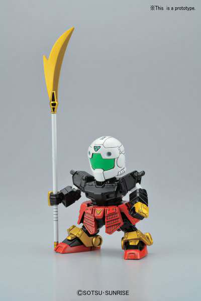 Gunpla SD - BB 373 Gundam Musha - MEKA NEKO