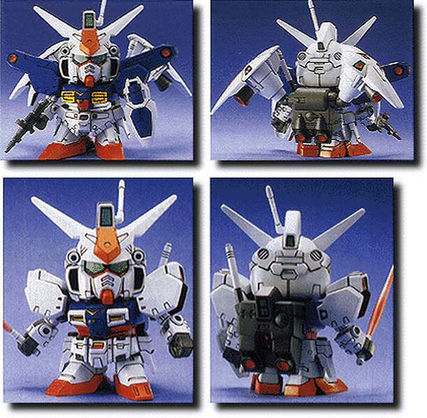 Gunpla SD BB193 Gundam GP01FB - MEKA NEKO