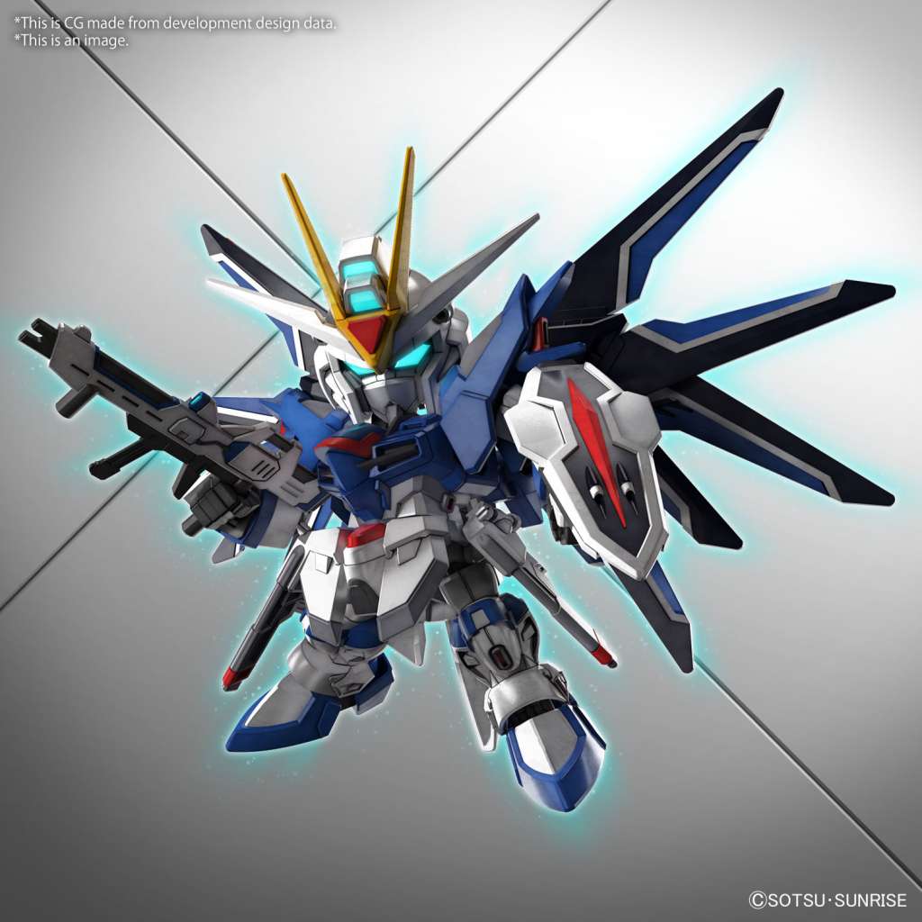 Gunpla - SD EX Rising Freedom Gundam - MEKA NEKO