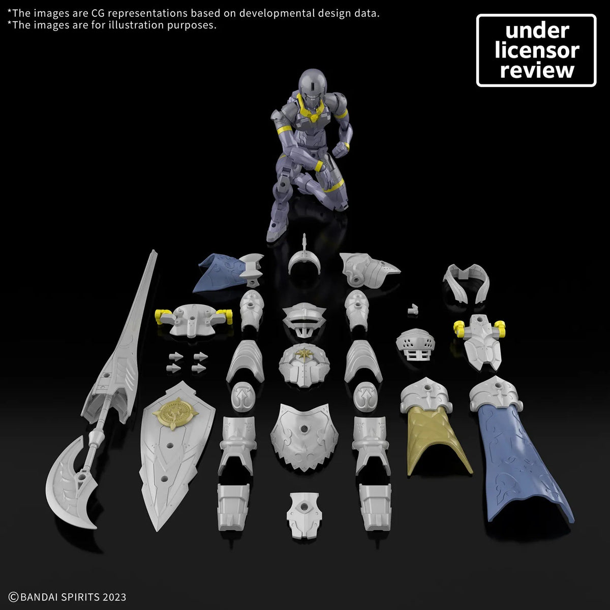 Model Kit 30 MF - Liber Fortress (PRÉCOMMANDE) - MEKA NEKO