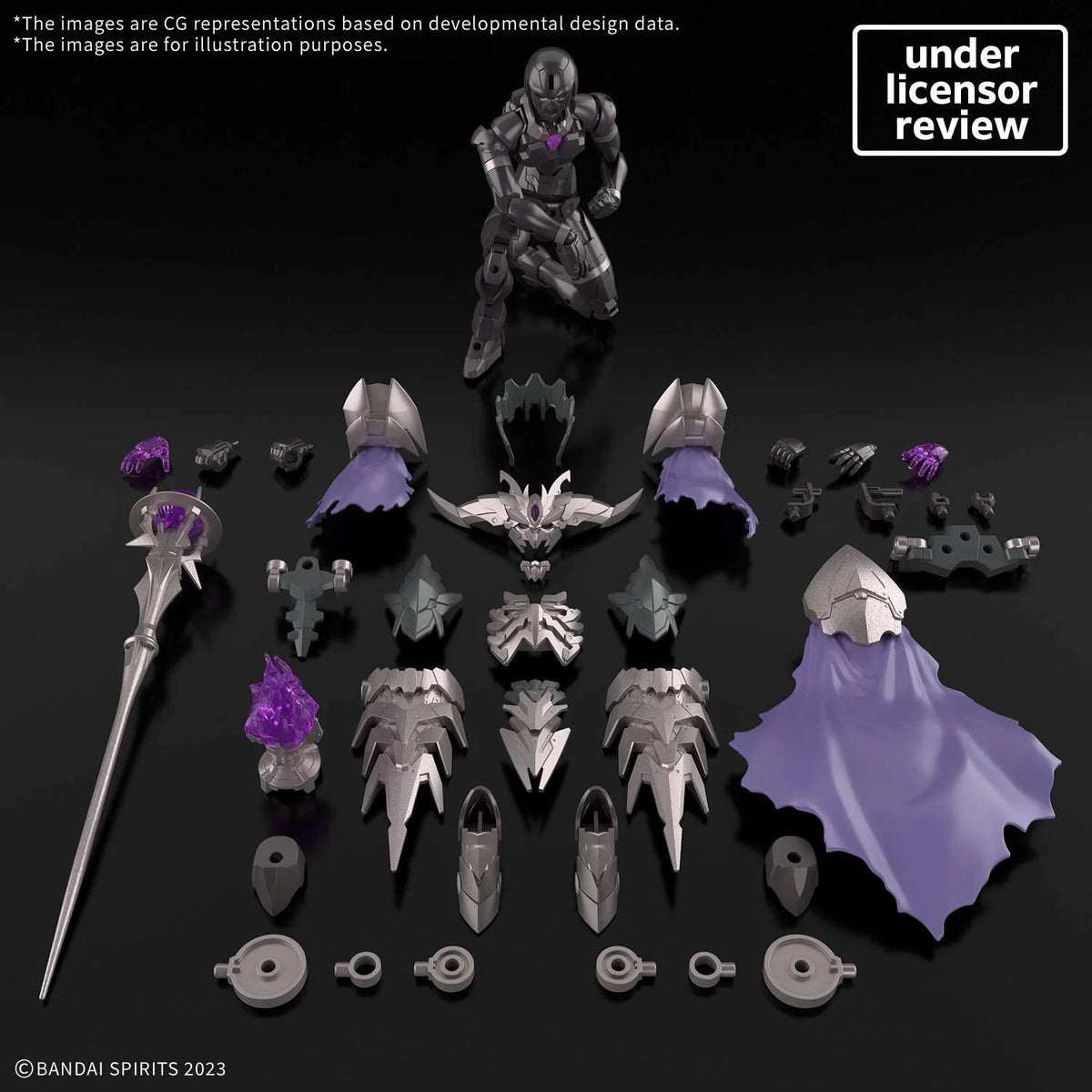 Model Kit 30 Minutes Fantasy - 30MF Necrosmephisto (PRÉCOMMANDE) - MEKA NEKO
