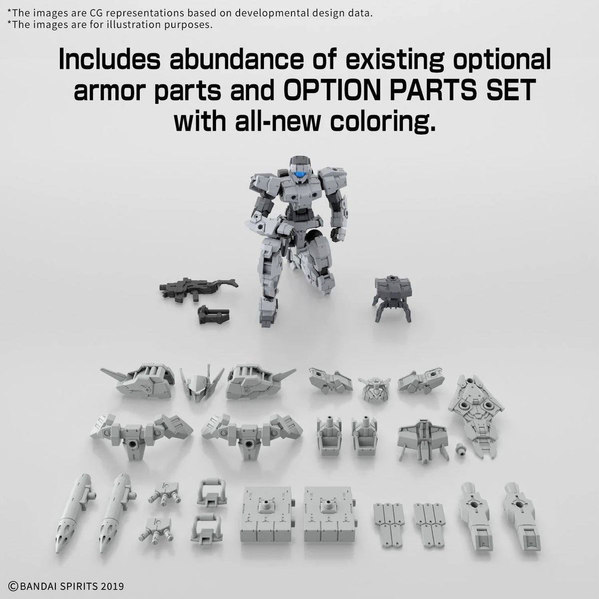 Model Kit 30 Minutes Missions - 1/144 eEXM-17RE Alto Refine (PRÉCOMMANDE) - MEKA NEKO
