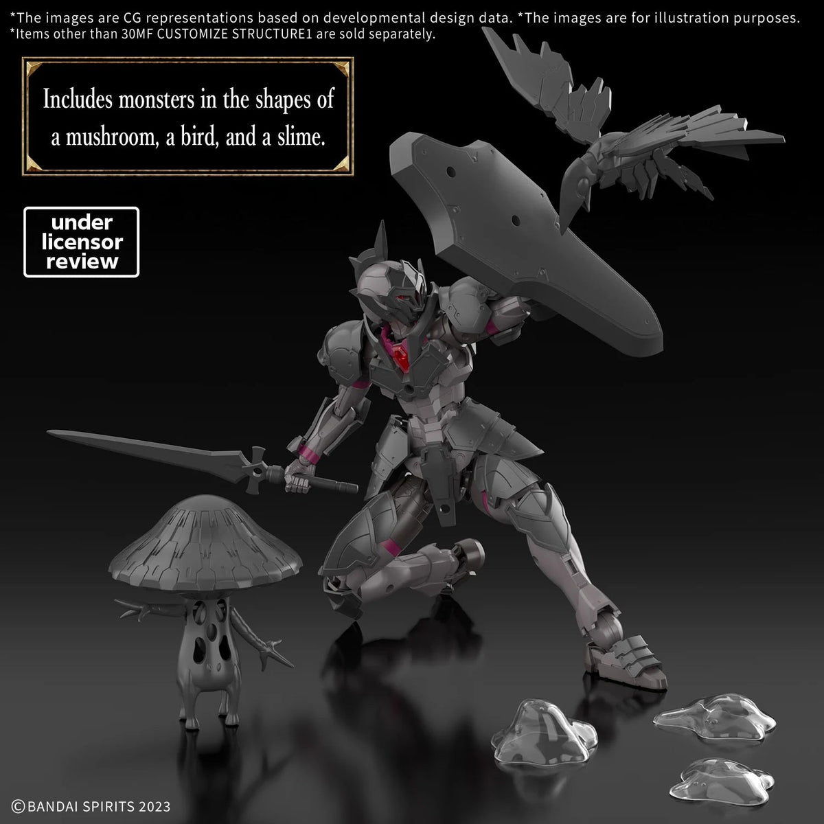 Model Kit 30MF - Customize Structure 1 - MEKA NEKO