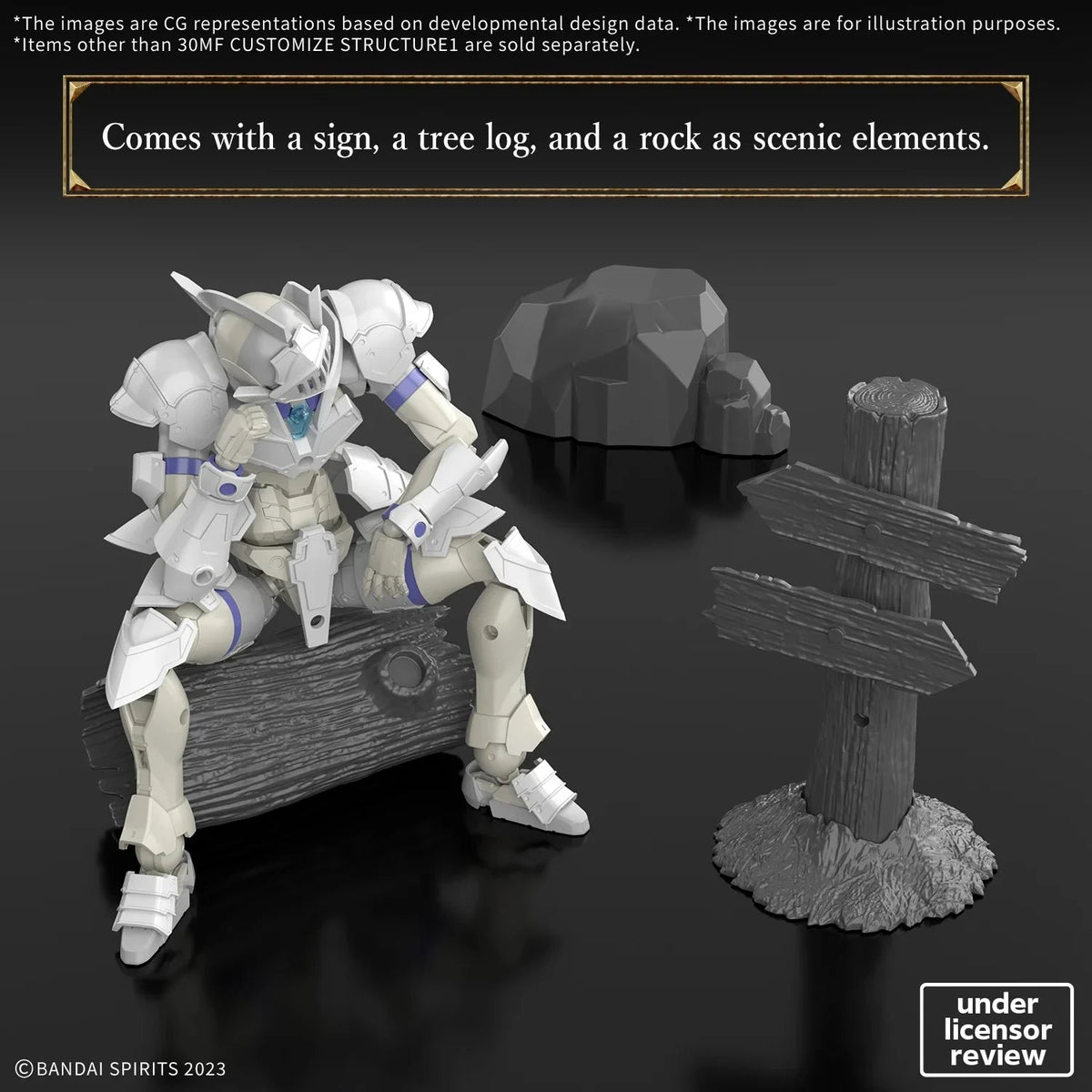 Model Kit 30MF - Customize Structure 1 - MEKA NEKO