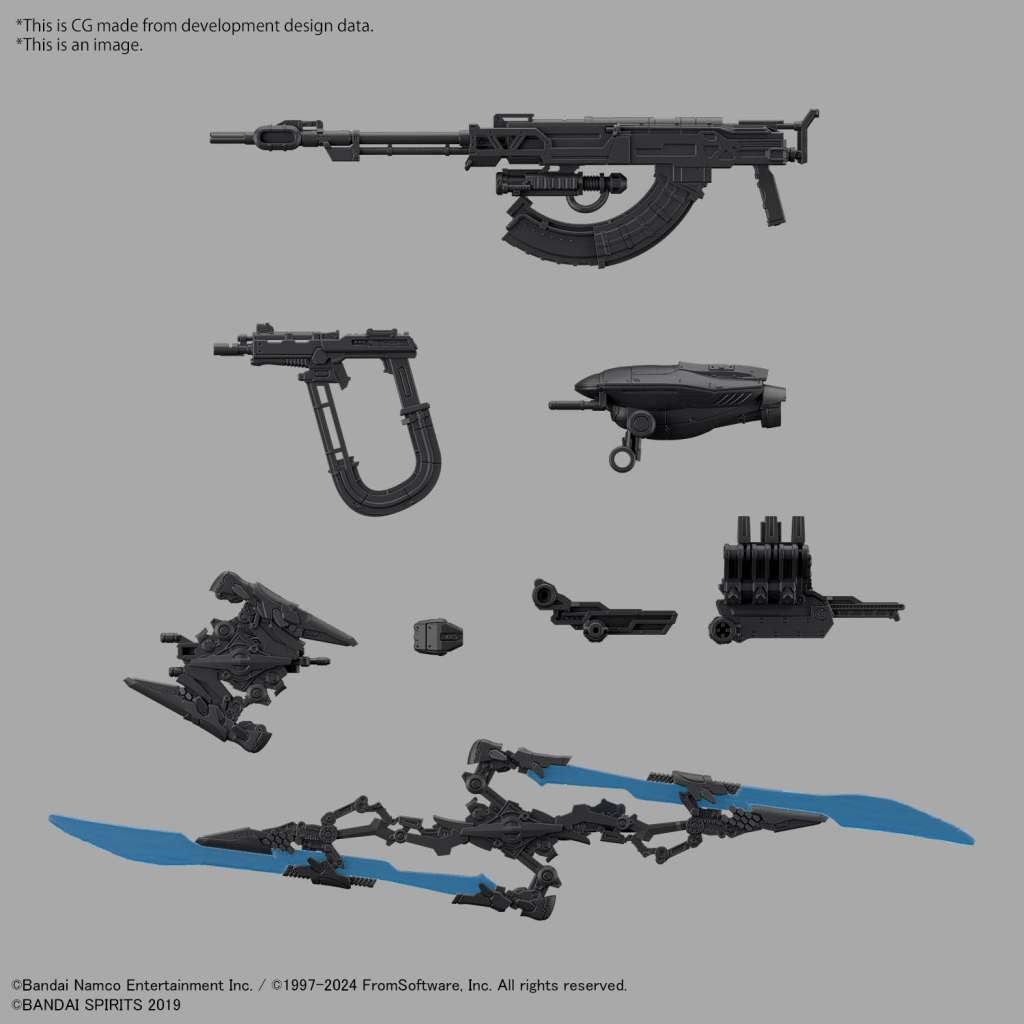 Model Kit 30MM - Armored Core VI Schneider Nachtreiher/40e Steel Haze - MEKA NEKO