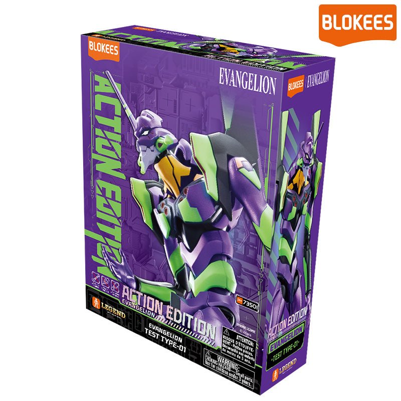 Model Kit Evangelion - Action Edition Eva Unit 01 - MEKA NEKO