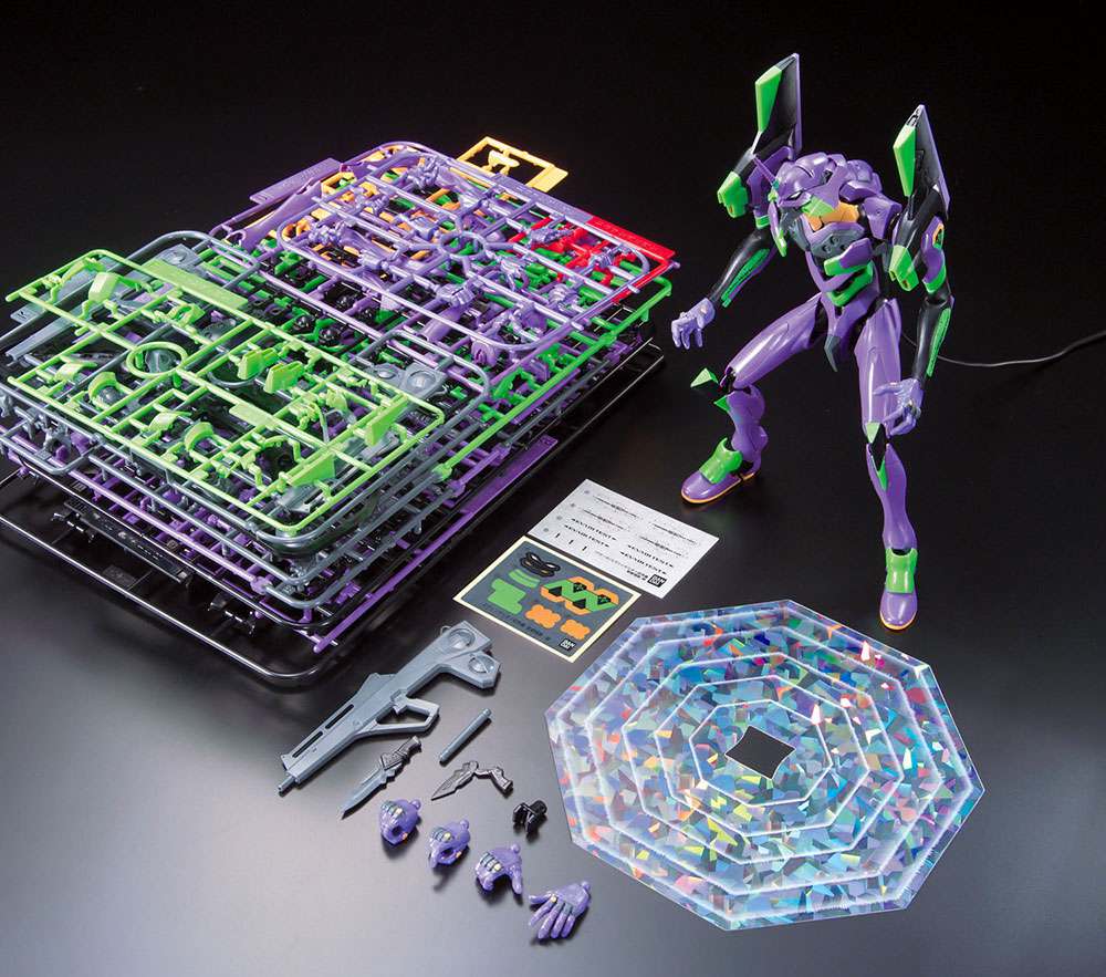 Model kit HG 1/144 Evangélion Eva 01 New Movie Ha Ver Hg - 04 - MEKA NEKO