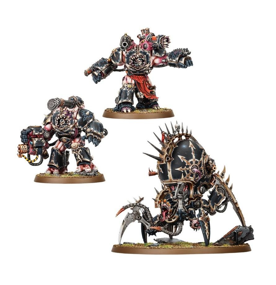Warhammer 40,000 - Bataillon : Bande de Guerre des Space Marines du Chaos (PRÉCOMMANDE) - MEKA NEKO