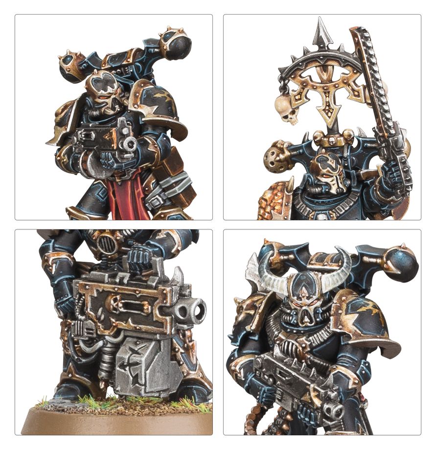 Warhammer 40,000 - Bataillon : Bande de Guerre des Space Marines du Chaos (PRÉCOMMANDE) - MEKA NEKO