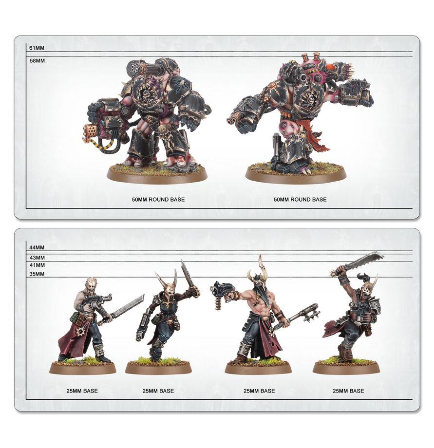 Warhammer 40,000 - Bataillon : Bande de Guerre des Space Marines du Chaos (PRÉCOMMANDE) - MEKA NEKO