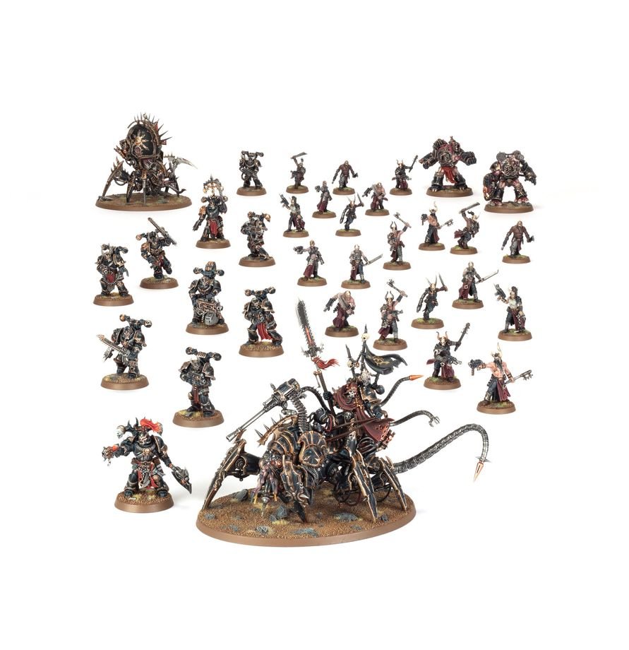Warhammer 40,000 - Bataillon : Bande de Guerre des Space Marines du Chaos (PRÉCOMMANDE) - MEKA NEKO