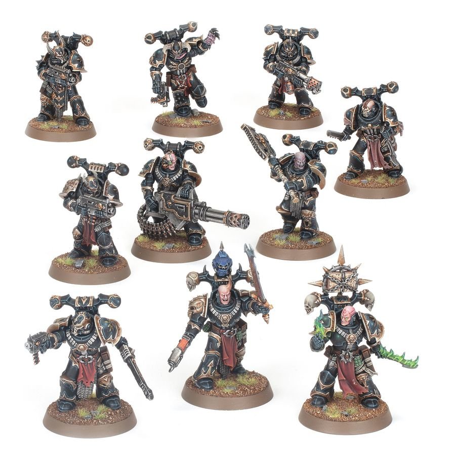 Warhammer 40,000 - Bataillon : Bande de Guerre des Space Marines du Chaos (PRÉCOMMANDE) - MEKA NEKO