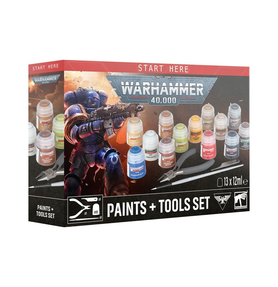 Warhammer 40,000: Set Peintures + Outils - MEKA NEKO