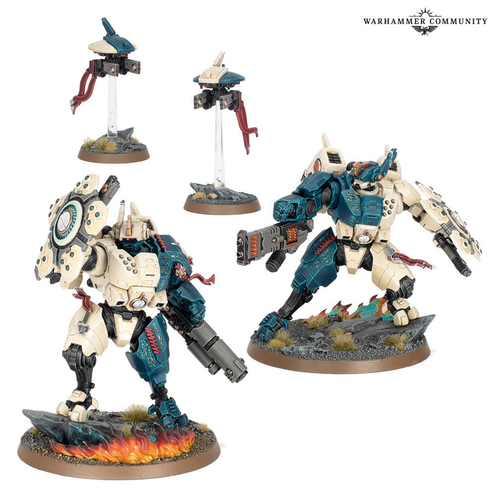Warhammer 40,000 - T'au Empire : Les Lances Jumelles (PRÉCOMMANDE) - MEKA NEKO
