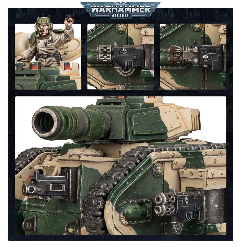 Warhammer 40K - Astra Militarum : Leman Russ Battle tank - MEKA NEKO