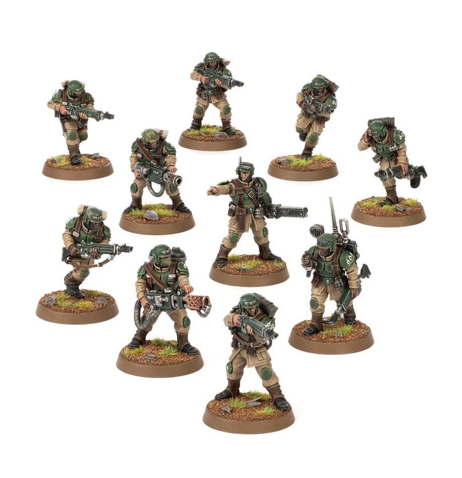 Warhammer 40K - Astra Militarum : Troupes de Choc Cadiennes - MEKA NEKO