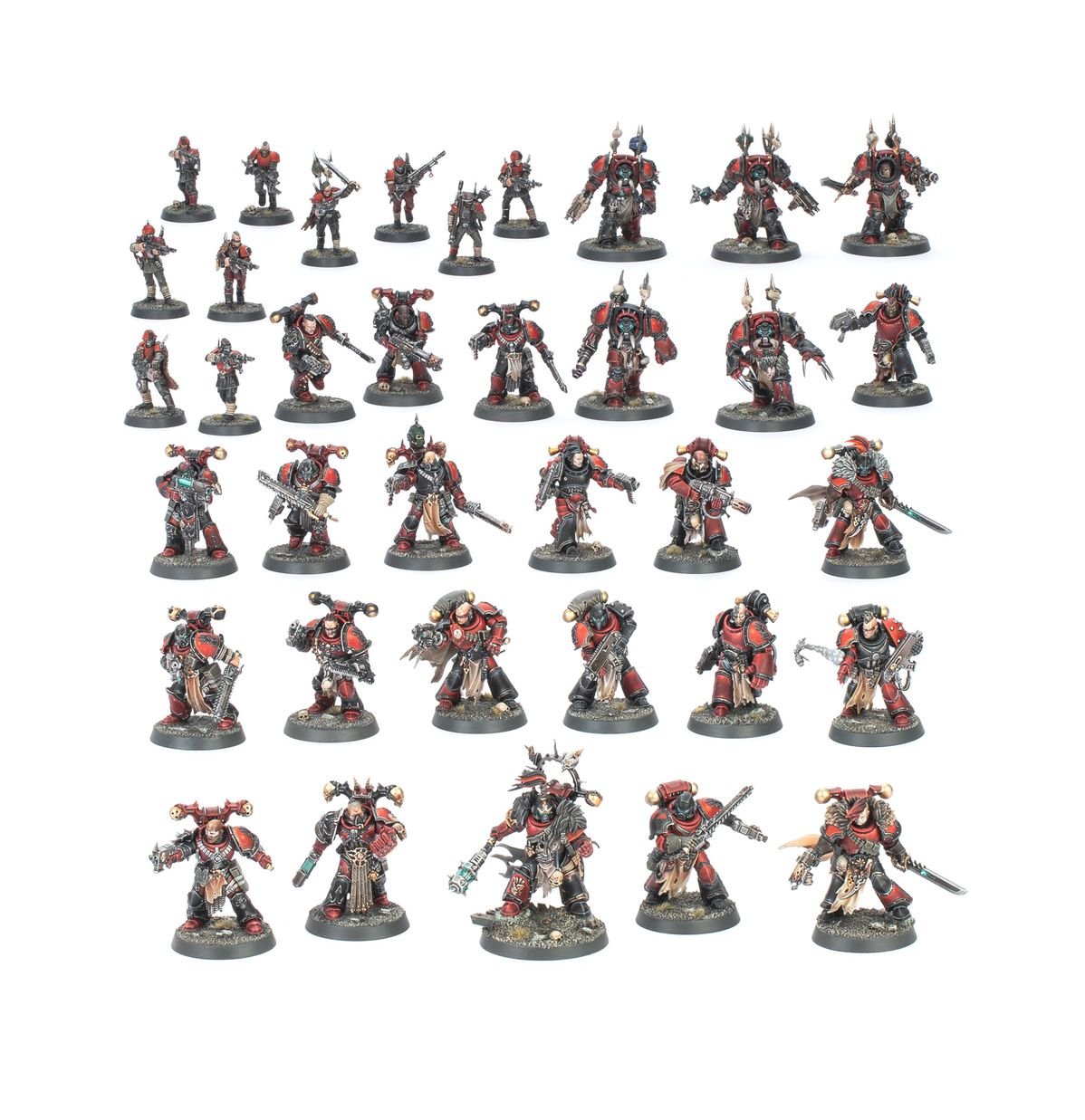 Warhammer 40K - Bataillon Red Corsairs Lords of Maelstrom - MEKA NEKO