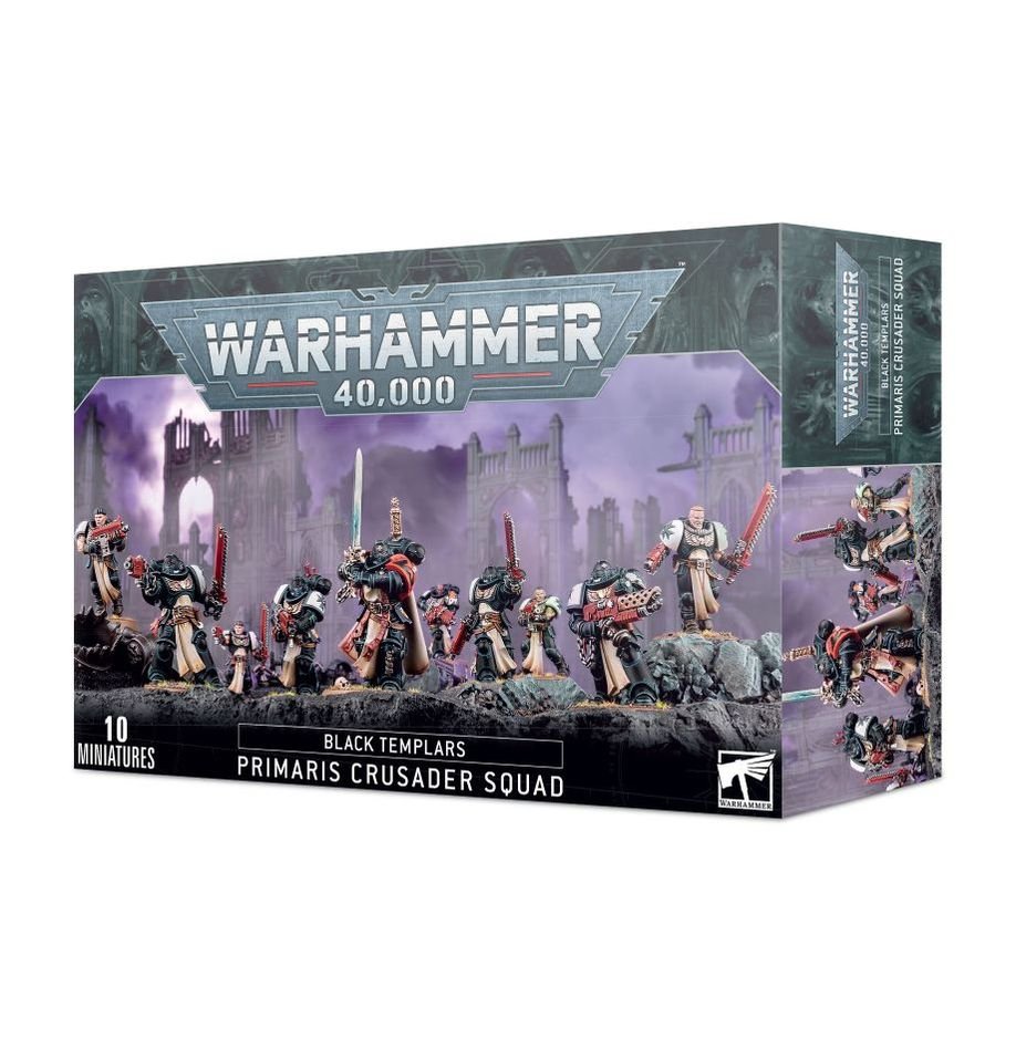 Warhammer 40K - Black Templar : Crusader Squad - MEKA NEKO